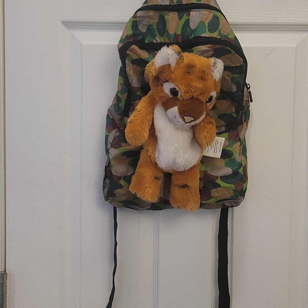CSW10 petsack tiger plush or cute tiger backpack
